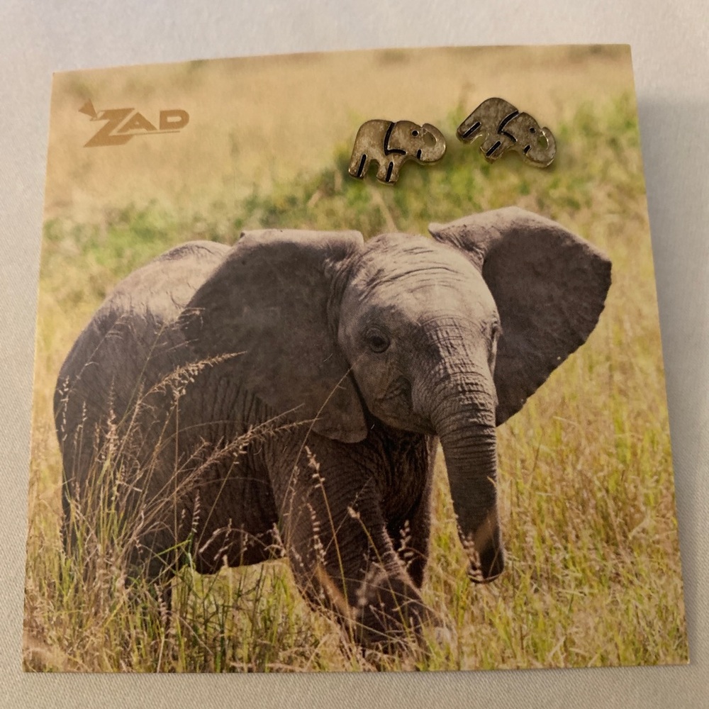 Elephant Stud Earrings